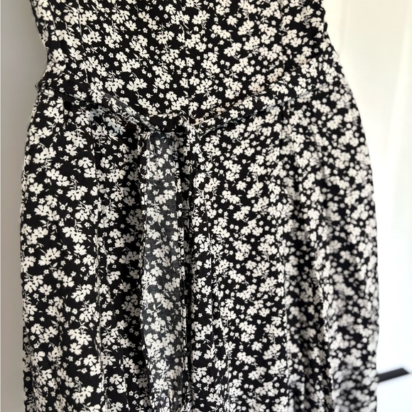 Vintage Dominique Sleeveless Floral Print Button Down Romper Size Small - Picture 11 of 13